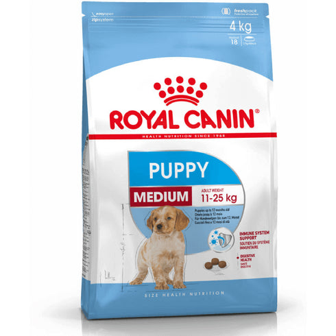Hrana uscata pentru caini Royal Canin Medium Puppy 4 kg